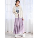 シフォンプリーツティアードスカート | LUDIC PARK | 詳細画像7 