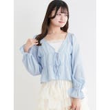 ラインストーンふくれジャガードボレロ | LUDIC PARK | 詳細画像1 