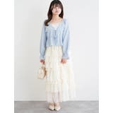 ラインストーンふくれジャガードボレロ | LUDIC PARK | 詳細画像5 