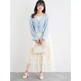 ラインストーンふくれジャガードボレロ | LUDIC PARK | 詳細画像7 