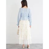 ラインストーンふくれジャガードボレロ | LUDIC PARK | 詳細画像9 