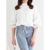 ラインストーンふくれジャガードボレロ | LUDIC PARK | 詳細画像10 