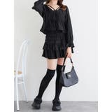 ラインストーンふくれジャガードボレロ | LUDIC PARK | 詳細画像18 