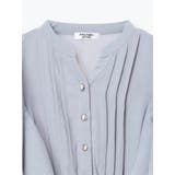 無地花柄ピンタックブラウス | LUDIC PARK | 詳細画像12 