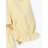 無地シャーリングブラウス | LUDIC PARK | 詳細画像4 