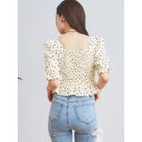 柄アソートシャーリングブラウス | LUDIC PARK | 詳細画像4 