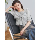 柄アソートシャーリングブラウス | LUDIC PARK | 詳細画像10 