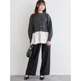 ドッキングペプラムニットカーディガン | LUDIC PARK | 詳細画像12 