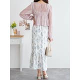 フロントリボンシアーラメブラウス | LUDIC PARK | 詳細画像9 