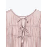 フロントリボンシアーラメブラウス | LUDIC PARK | 詳細画像12 