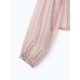 フロントリボンシアーラメブラウス | LUDIC PARK | 詳細画像13 