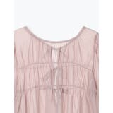 フロントリボンシアーラメブラウス | LUDIC PARK | 詳細画像15 