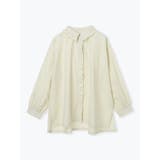 緑 | フリルストライプチュニック | LUDIC PARK