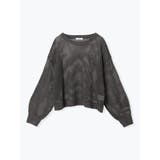 濃グレー | メッシュラメニットプルオーバー | LUDIC PARK