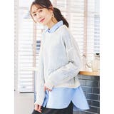 メッシュラメニットプルオーバー | LUDIC PARK | 詳細画像12 