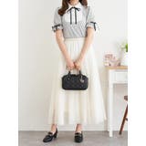 リボン付きシャツレイヤード風トップス | LUDIC PARK | 詳細画像5 