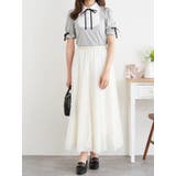 リボン付きシャツレイヤード風トップス | LUDIC PARK | 詳細画像6 