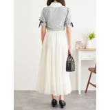 リボン付きシャツレイヤード風トップス | LUDIC PARK | 詳細画像9 