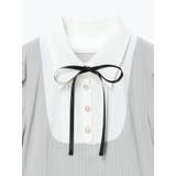 リボン付きシャツレイヤード風トップス | LUDIC PARK | 詳細画像12 