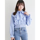 ラッフルボウタイブラウス | LUDIC PARK | 詳細画像1 