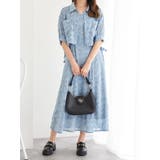 [SET]サイドリボンショートシャツ×花柄ジャガードキャミソールフレアワンピース | LUDIC PARK | 詳細画像5 