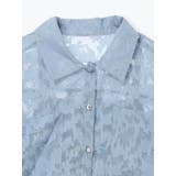 [SET]サイドリボンショートシャツ×花柄ジャガードキャミソールフレアワンピース | LUDIC PARK | 詳細画像9 