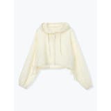 刺繍レースフーディーパーカー | LUDIC PARK | 詳細画像9 