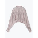 シアーサイドリボンフリルショートシャツ | LUDIC PARK | 詳細画像11 