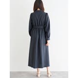 異素材アシンメトリープリーツワンピース | LUDIC PARK | 詳細画像4 