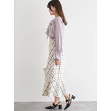 ピンタックサテンフリルブラウス | LUDIC PARK | 詳細画像17 