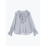 ピンタックサテンフリルブラウス | LUDIC PARK | 詳細画像20 