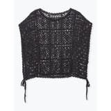 クロシェ柄編みベスト | LUDIC PARK | 詳細画像11 