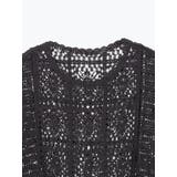 クロシェ柄編みベスト | LUDIC PARK | 詳細画像12 