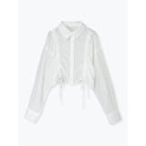 アイボリー | シアードロストショートシャツ | LUDIC PARK