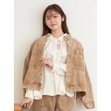 カラーデニムブルゾン | LUDIC PARK | 詳細画像2 