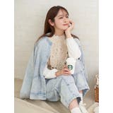 カラーデニムブルゾン | LUDIC PARK | 詳細画像12 