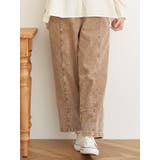 キャメル | カラーデニムコクーンパンツ | LUDIC PARK