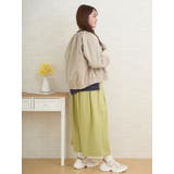 撥水ノーカラーギャザーブルゾン | LUDIC PARK | 詳細画像8 