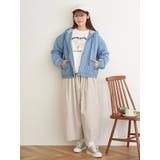 フードデニムブルゾン | LUDIC PARK | 詳細画像5 