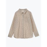 ベージュ | 総柄プリントシャツ | LUDIC PARK