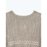 透かし編みプルオーバー | LUDIC PARK | 詳細画像12 