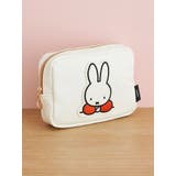 miffy スクエアポーチ レッド【ミッフィー】 | LUDIC PARK | 詳細画像1 