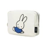 miffy スクエアポーチ ブルー【ミッフィー】 | LUDIC PARK | 詳細画像3 