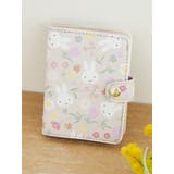 - | miffy フローラル柄 カードケース ベージュ【ミッフィー】 | LUDIC PARK