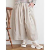 ルーズシルエットツイルタックパンツ | LUDIC PARK | 詳細画像19 