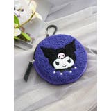 紫 | クロミフェイス柄ミニポーチ | LUDIC PARK