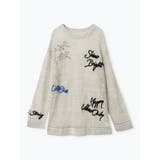 グレー | メッシュランダムロゴプルオーバー | LUDIC PARK