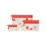 miffy イチゴ ポーチ3点セット【ミッフィー】 | LUDIC PARK | 詳細画像2 