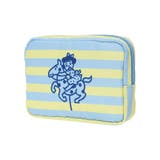 - | OSAMU GOODS ボーダー柄ケアポーチ ブルー | LUDIC PARK