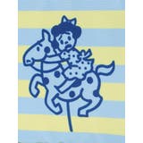 OSAMU GOODS ボーダー柄ケアポーチ ブルー | LUDIC PARK | 詳細画像4 